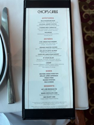 Enchantment | Chops Grille | Lunch Menu