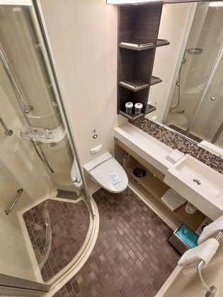 Symphony | Stateroom Cabin Bathroom Restroom | Inside Virtual Balcony