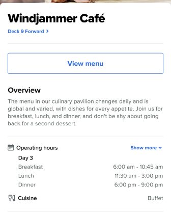Enchantment | Windjammer Hours