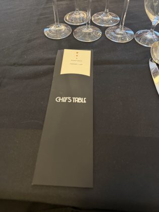 Enchantment | Chef’s Table | Menu